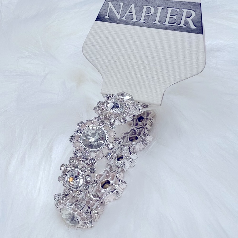 Napier Silver Starburst Bracelet – NWT